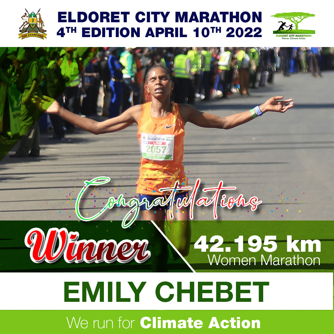 Emily Chebet Conquers Eldoret City Marathon